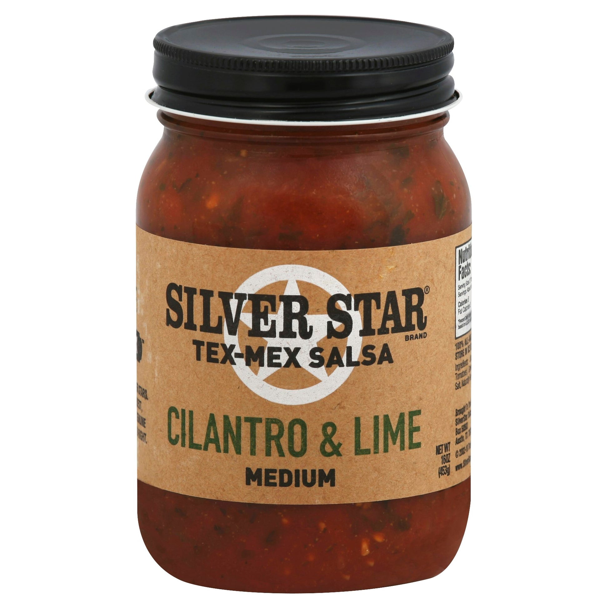 Silverstar Salsa Cilantro Lime Medium 16 Oz Pack of 6