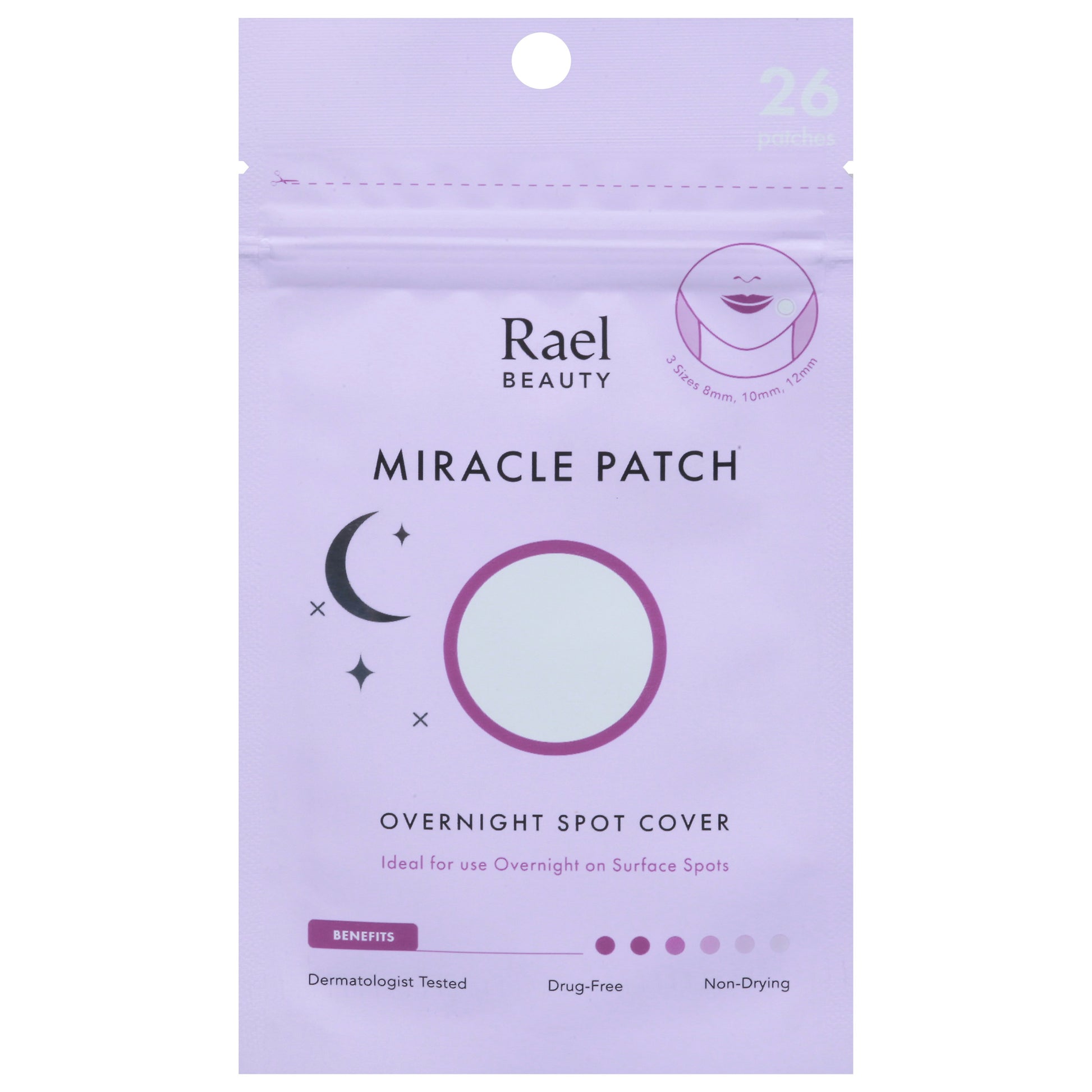 Rael Acne Spot Treatment Patch 26 Count (Pack of 12)
