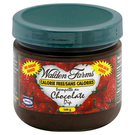 Walden Farms Dip Calorie Free Chocolate 12 oz (Pack of 6)