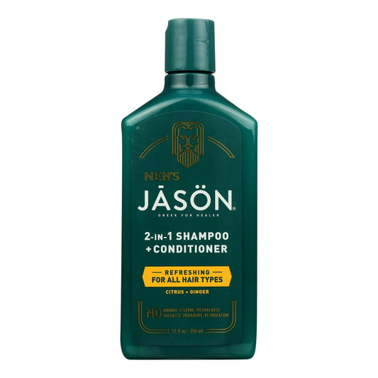 Jason Natural Products - Shampoo & Conditioner 2in1 Refreshng - 12 fl. oz