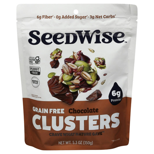 Seedwise Chocolate Super Seed Crunch 5.3 Oz (Pack of 6)