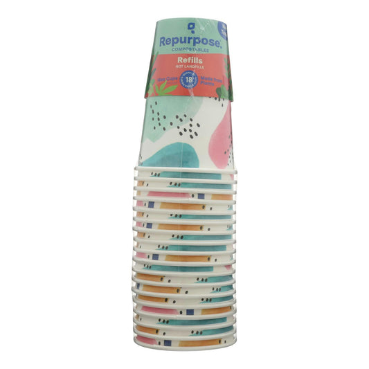 Repurpose Cup Paper 16Oz (Pack of 12)