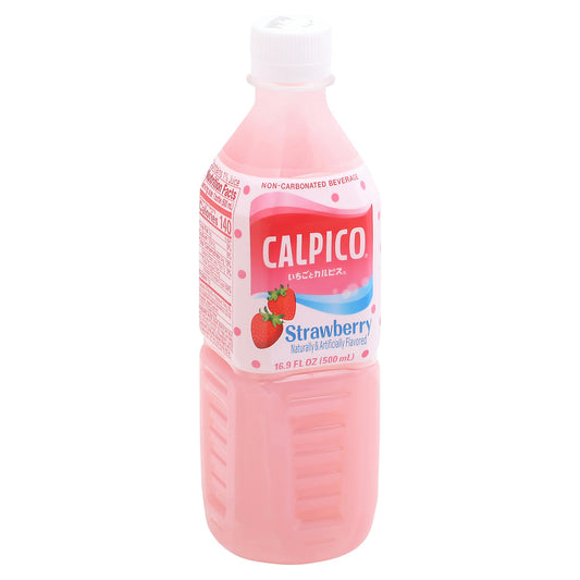 Calpico Water Strawberry Pet 16.9 FO (Pack Of 6)