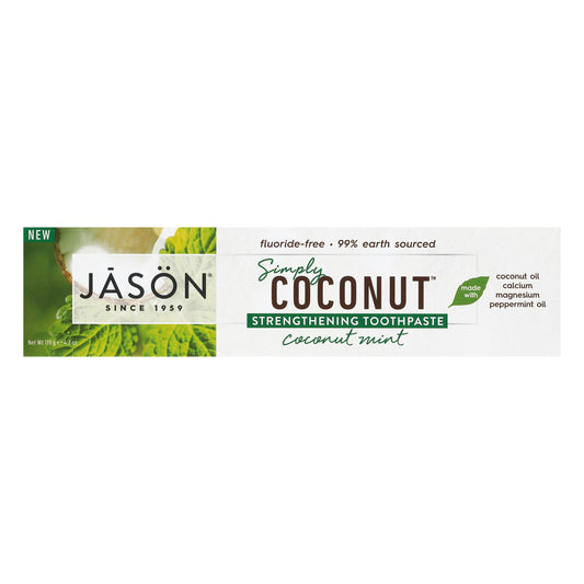 Jason Toothpaste Scent Strong Mint 4.2 oz (Pack of 3)