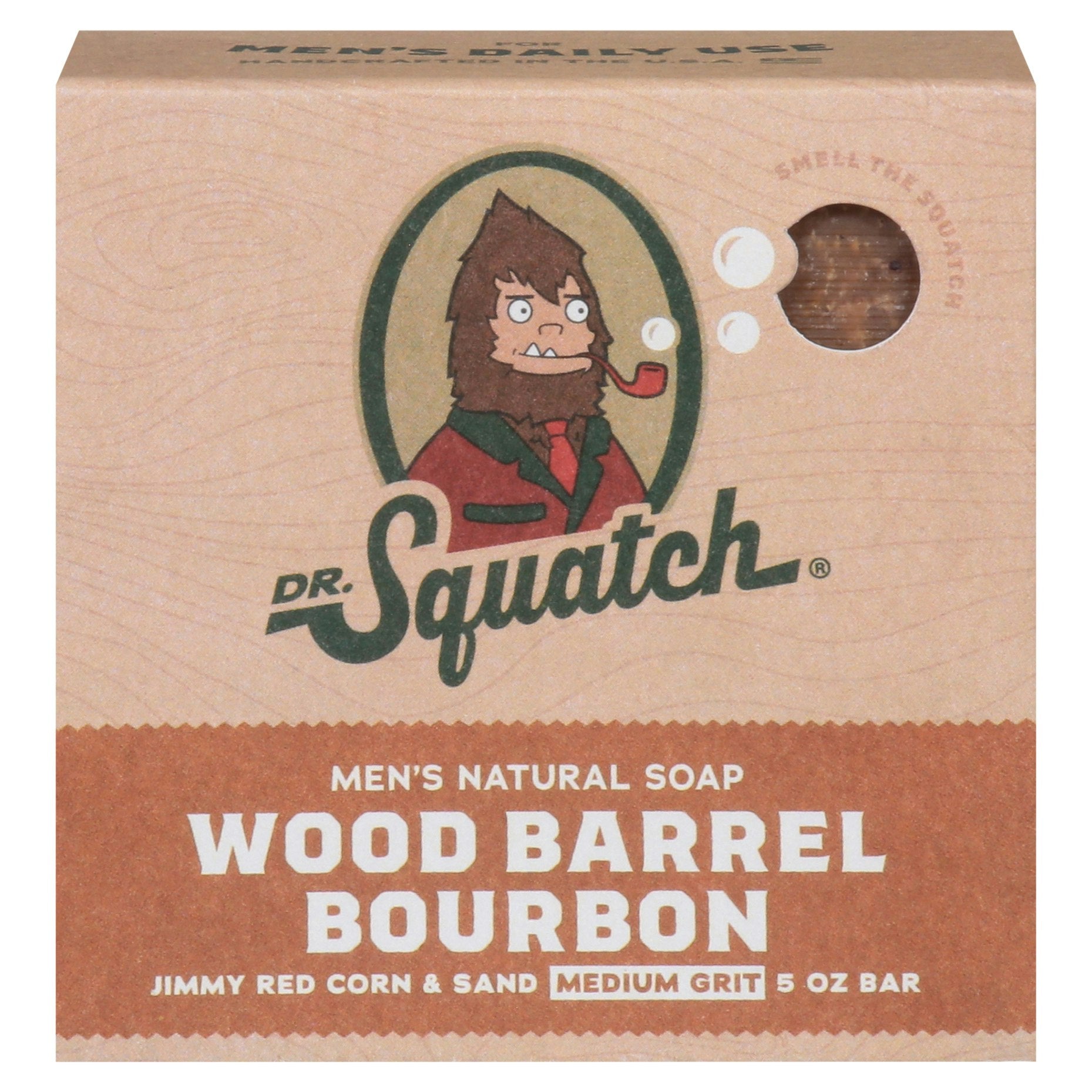 Wood Barrel Bourbon Bar Soap - Each (Pack of 6)