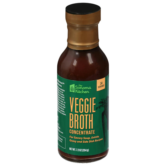 The Sonoma Kitchen Vegetable Broth Concentra 7.2 oz (Pack of 6)