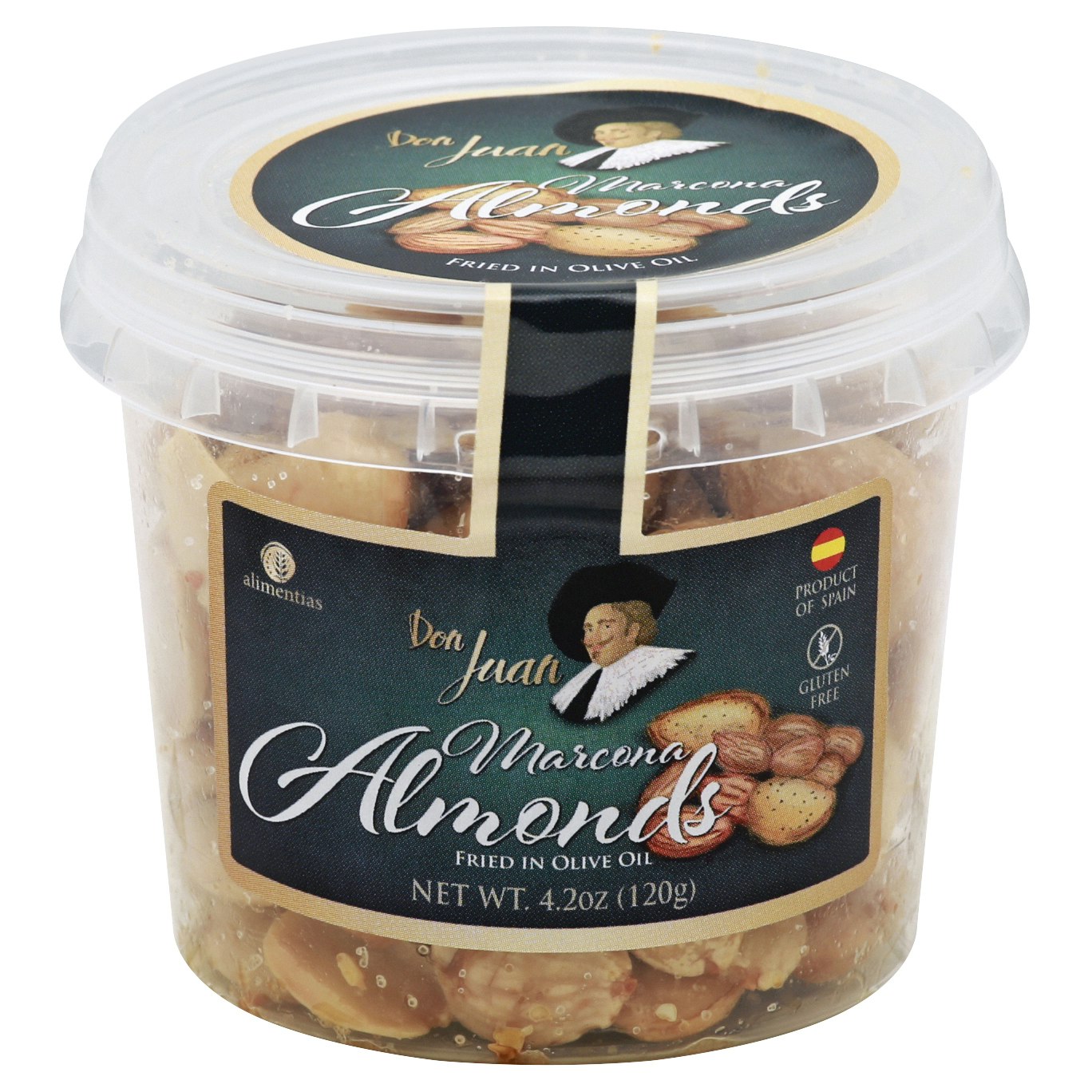 Don Juan Almonds Salted Marcona 4.2 oz (Pack Of 12)