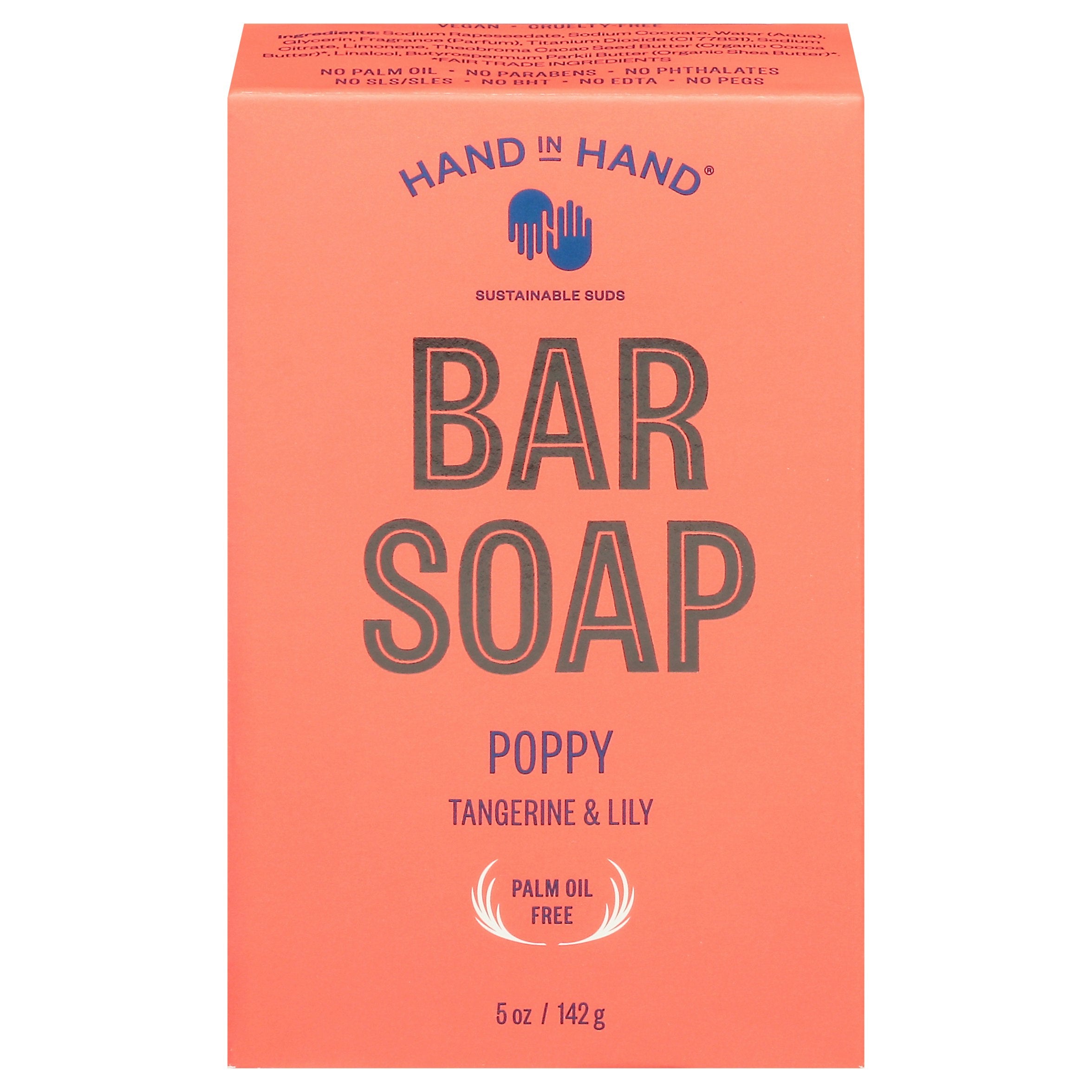 Hand In Hand Soap Bar Poppy