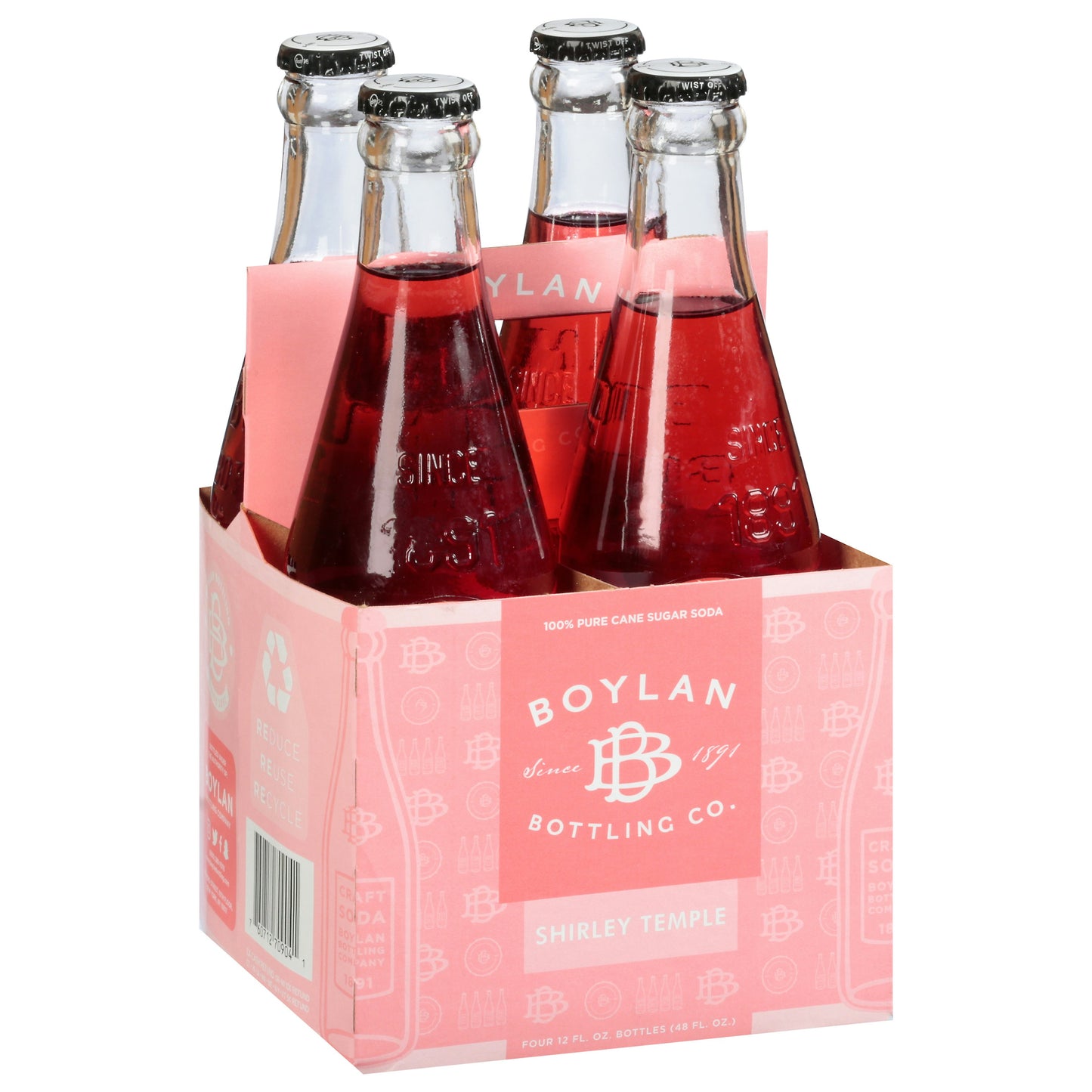 Boylan Soda Shirley Temple 4Pk 48 FO (Pack of 6)