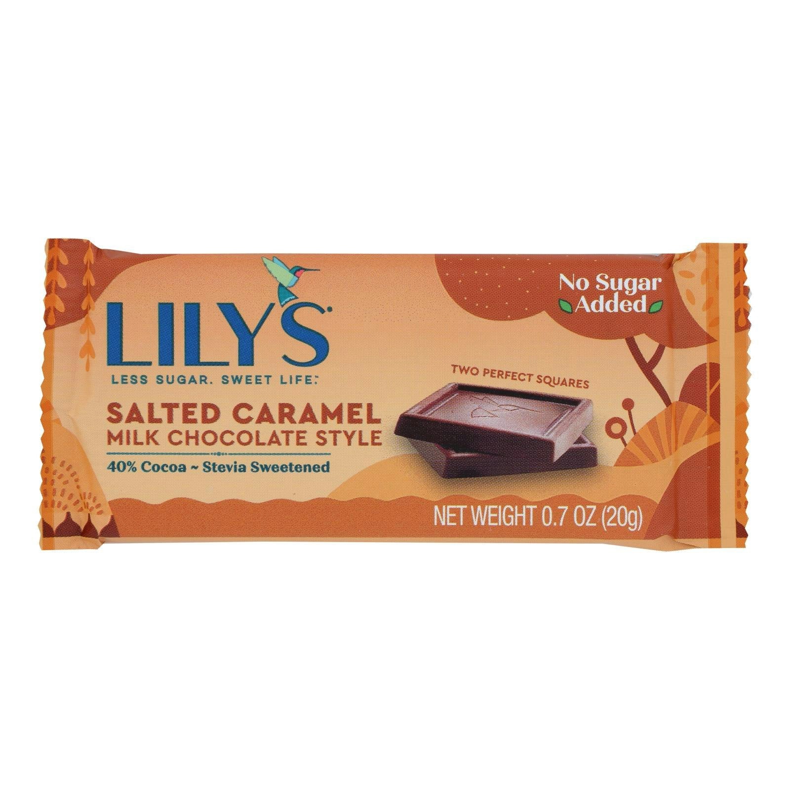 Lily's Bar Mini Milk Chocolate Salt Caramel