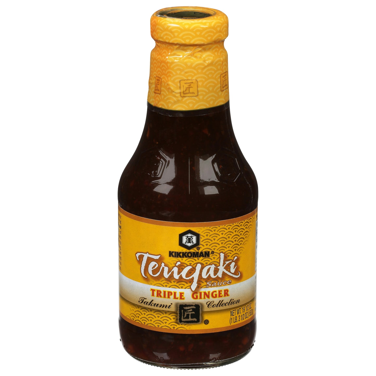 Kikkoman Sauce Teriyaki Triple Ginger 19.5 oz (Pack of 6)