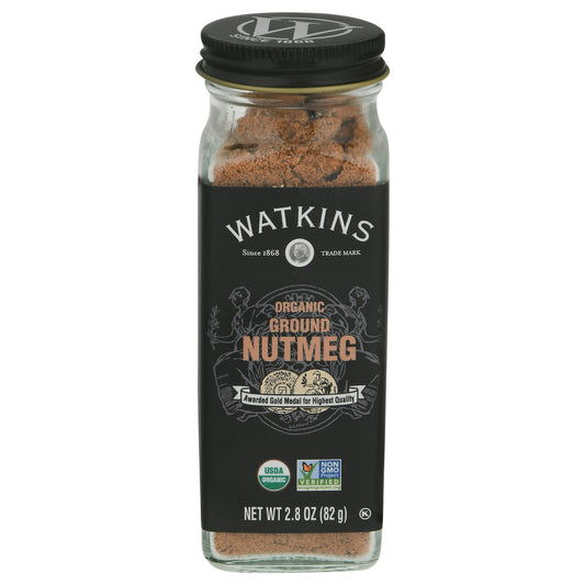 Watkins Seasoning Nutmeg Ground Organic 2.8 Oz (Pack of 3)