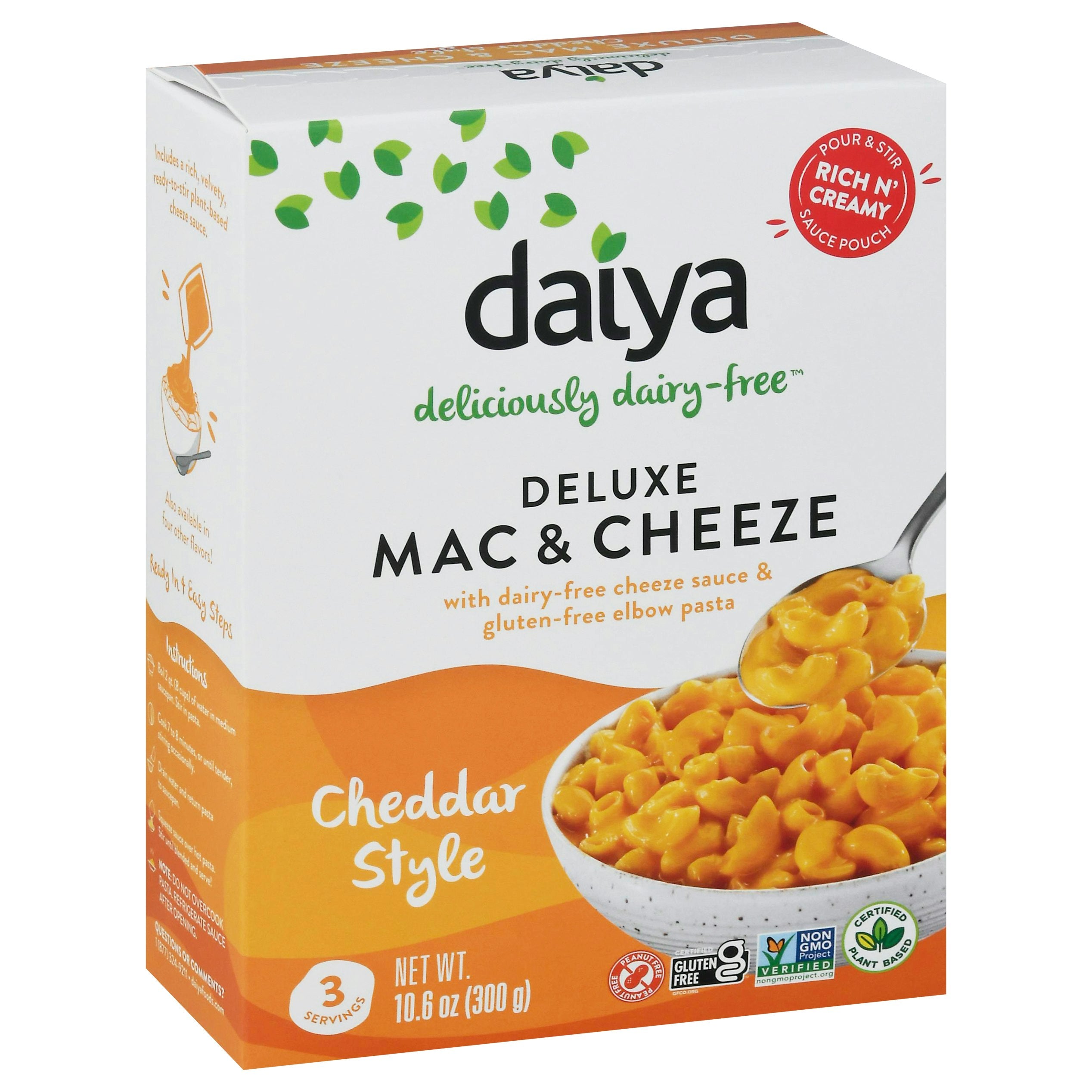 Daiya Mac & Cheese Cheddar Deluxe
