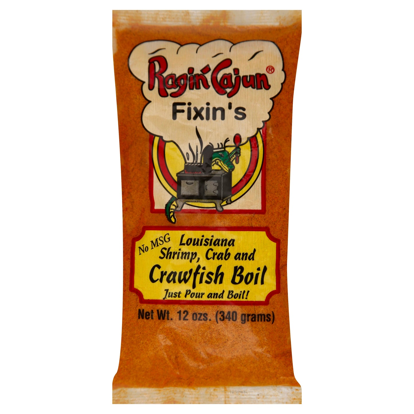 Ragin Cajun Seasoning Boil Seafood & Crawfish 12 Oz Pack of 12