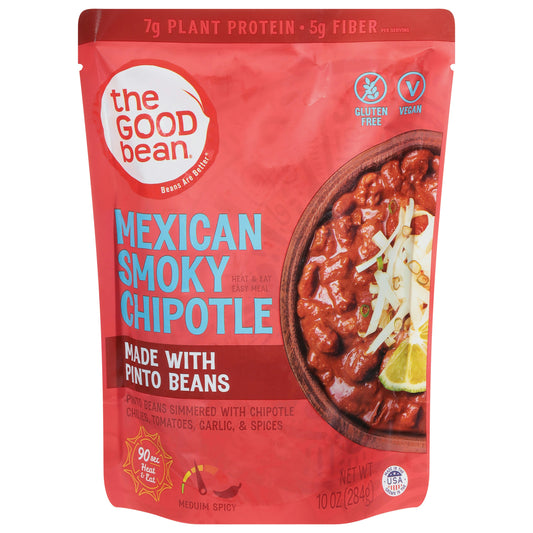 The Good Bean Chipotle Mexican Smoky - 10 OZ (Pack of 4)