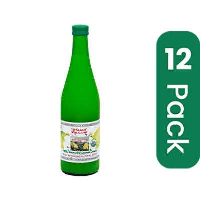Volcano Juice Lemon Italian Volcano Organic 500 Ml (Pack Of 12)