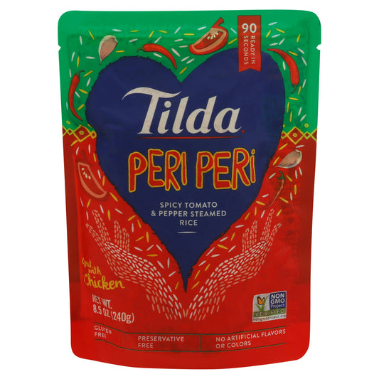 Tilda Rice Peri Peri 8.5 Oz (Pack of 6)