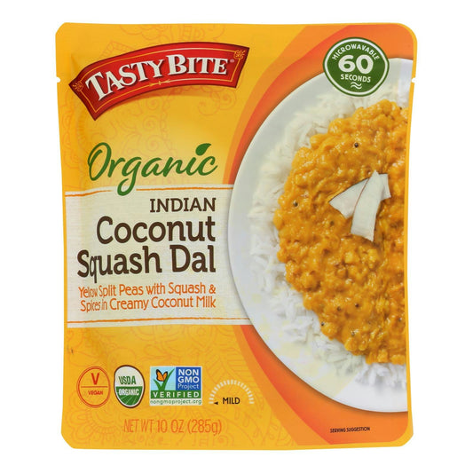 Tasty Bite - Entree Coconut Squash Dal 10 oz (Pack of 6)