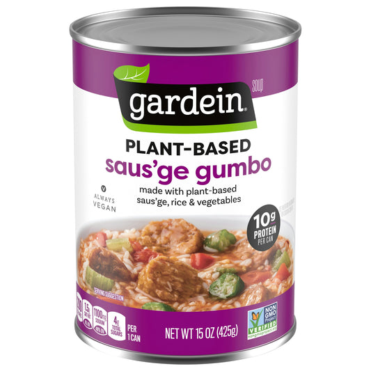 Gardein Soup Sausage Gumbo 15 Oz Pack of 12