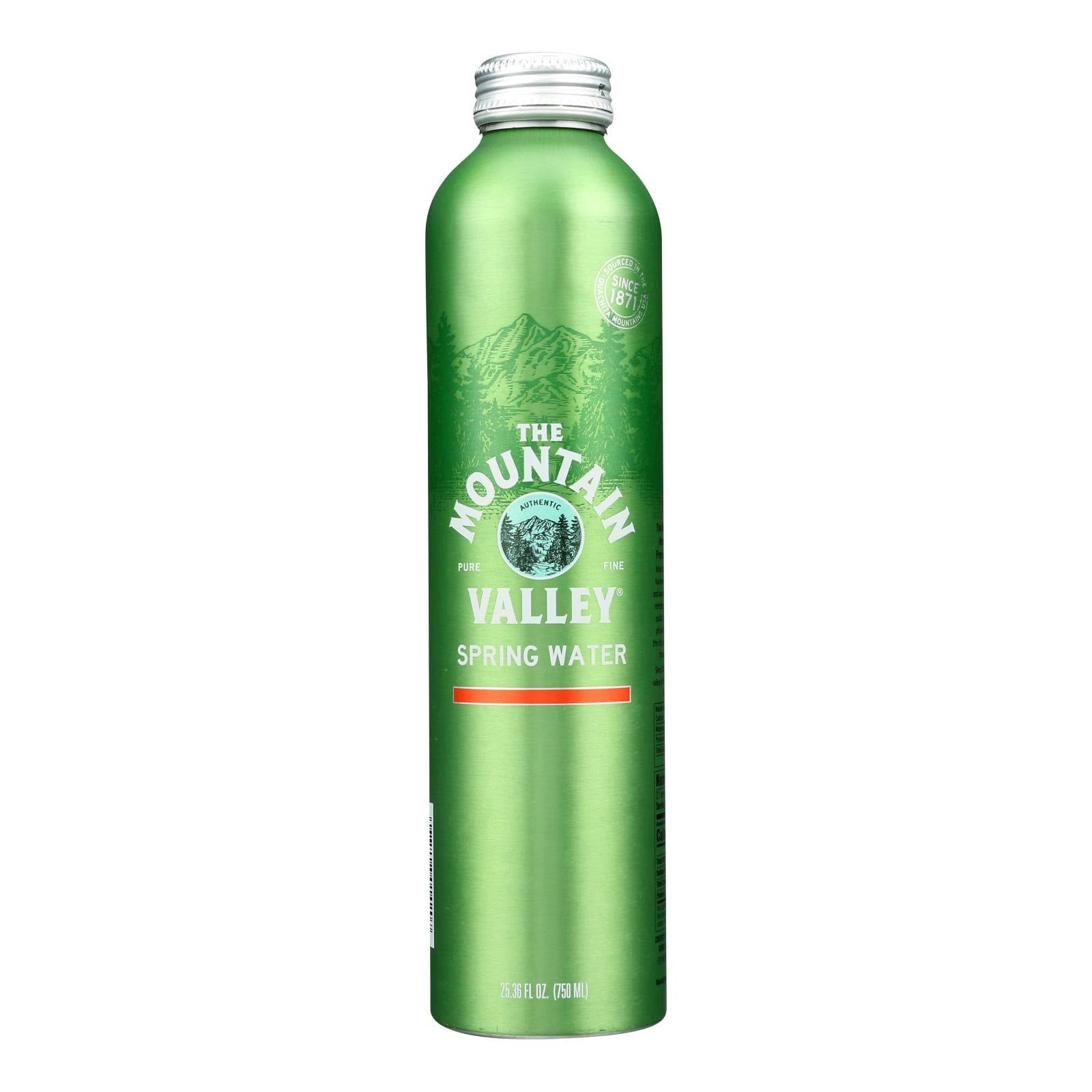 Mountain Valley Spring - Water Spring Alum Bottle 25.36 fl. oz (Pack of 12)