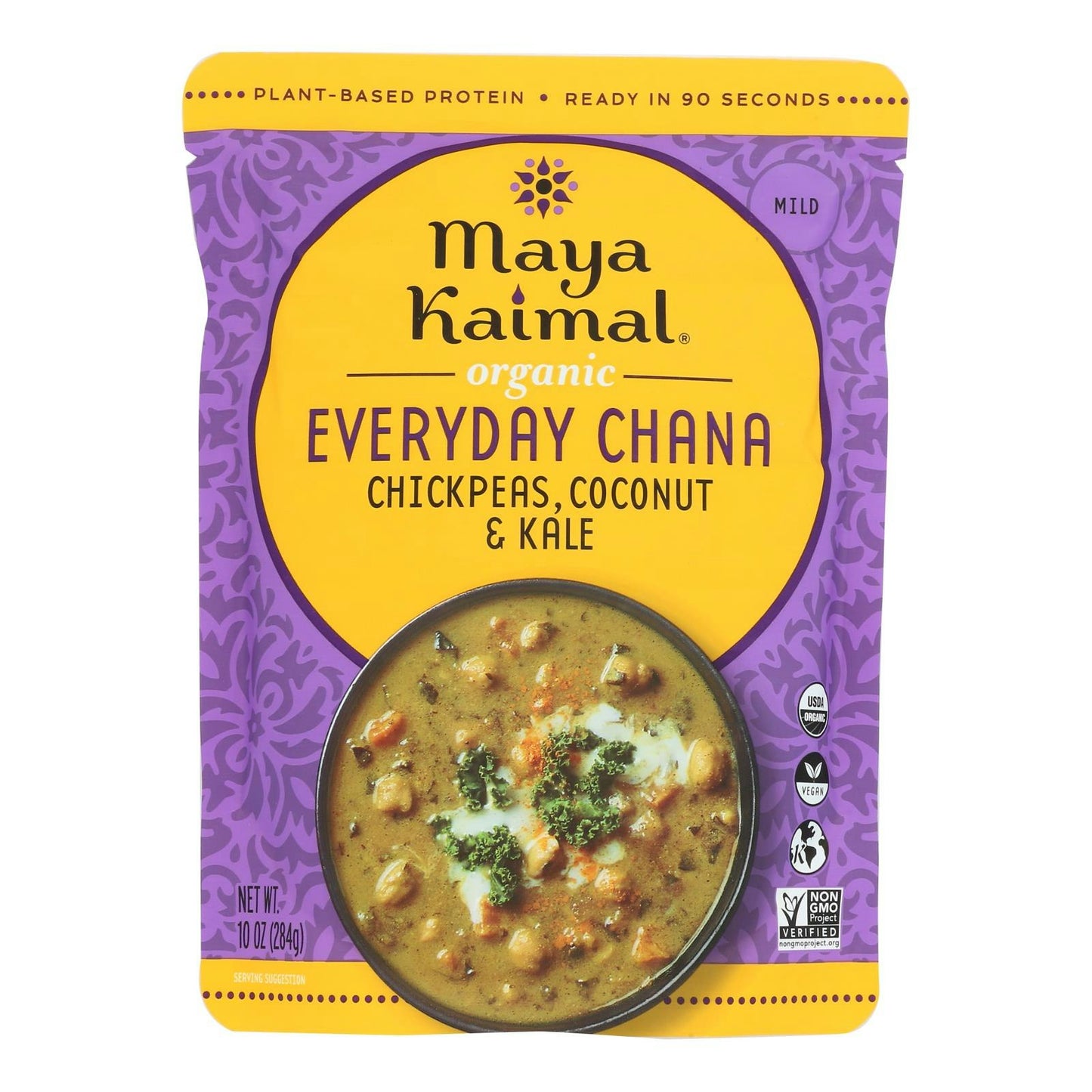Maya Kaimal - Chana Chickpea Coconut Kale 10 oz (Pack of 6)