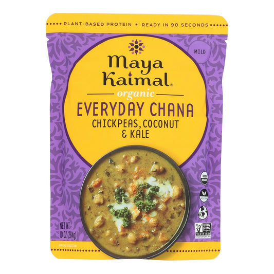 Maya Kaimal - Chana Chickpea Coconut Kale 10 oz (Pack of 6)