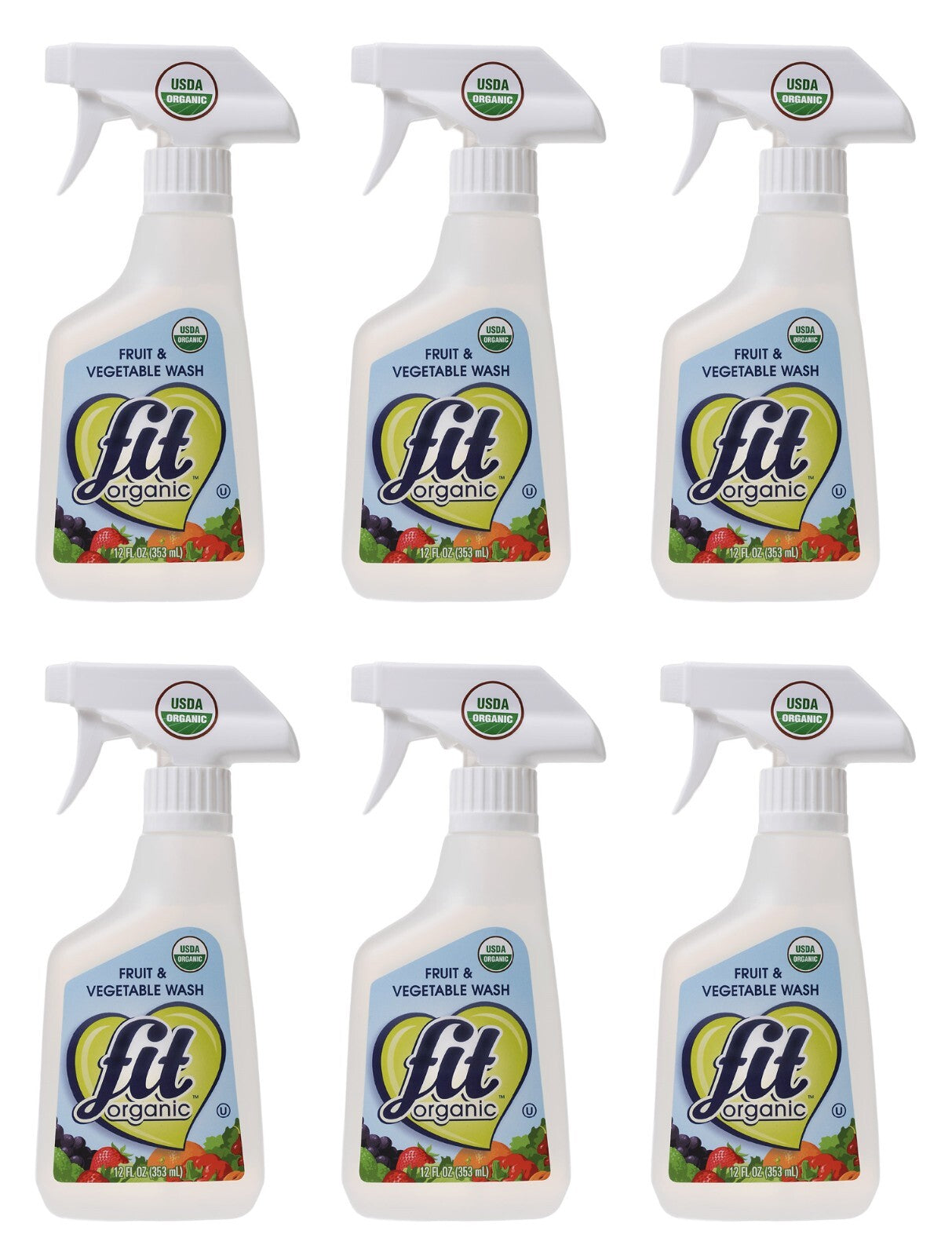 Fit Organic Produce Wash Spray Organic