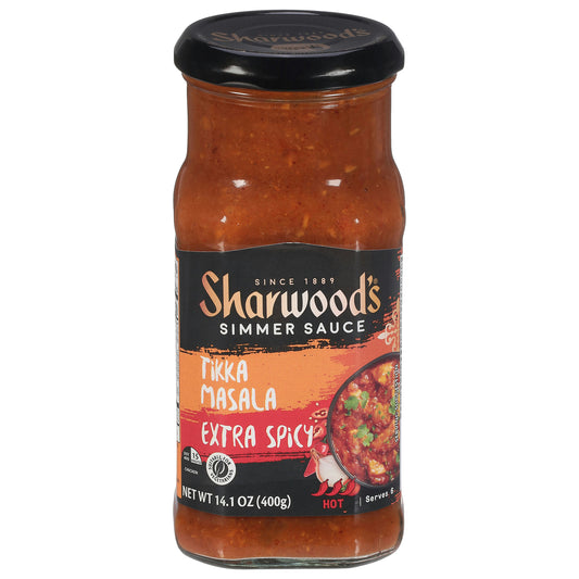 Sharwoods Sauce Extra Spicy Tikka Masala 14.1 oz (Pack of 6)