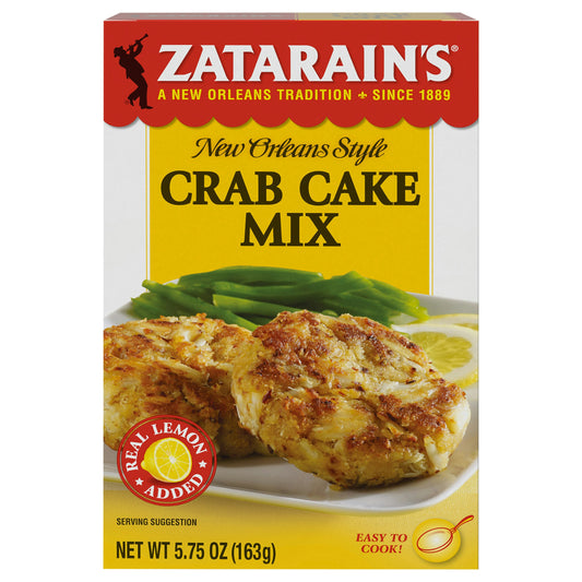 Zatarain's Mix Cake Crab 5.75 Oz (Pack of 12)