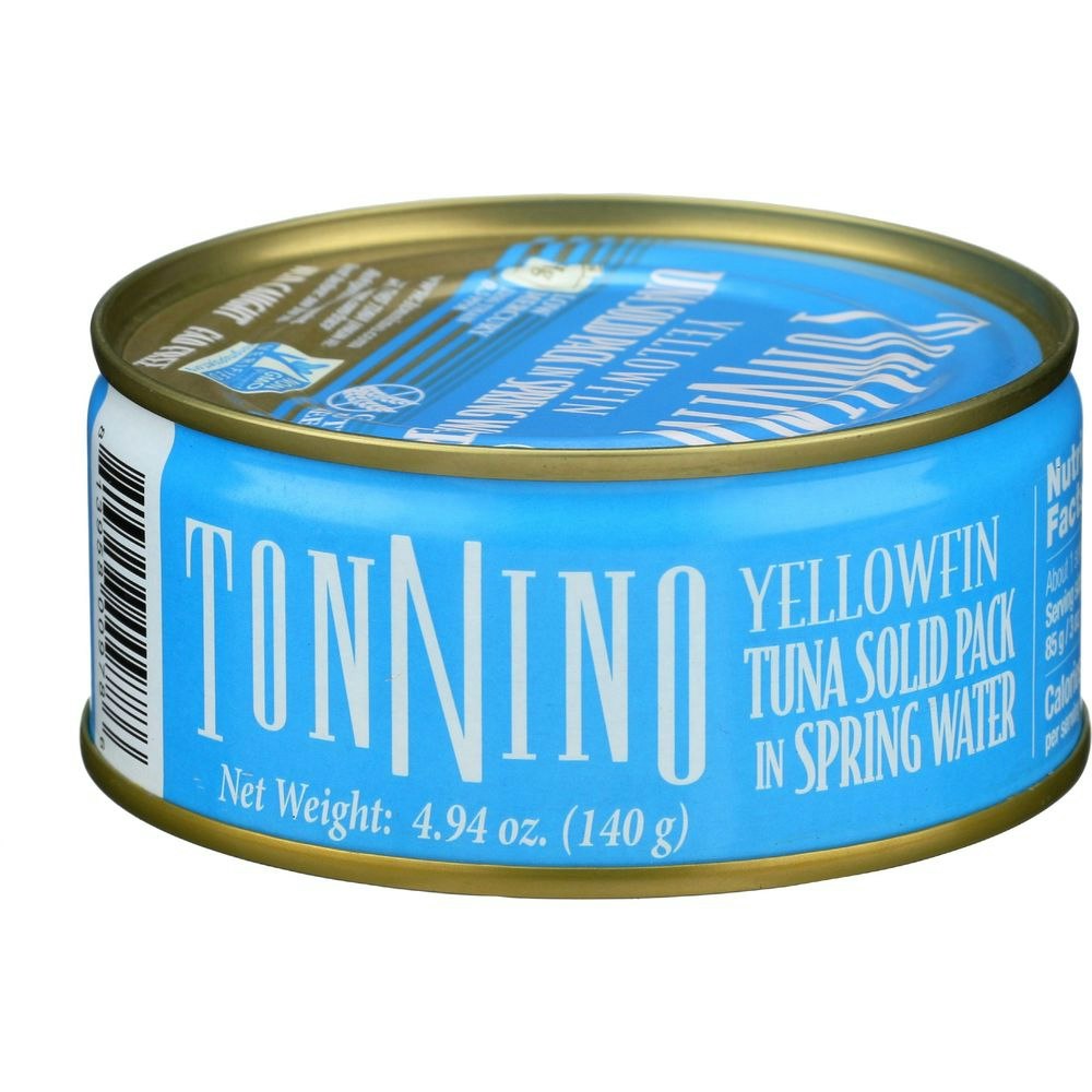 Tonnino Tuna in Water 4.9 Oz Pack of 12