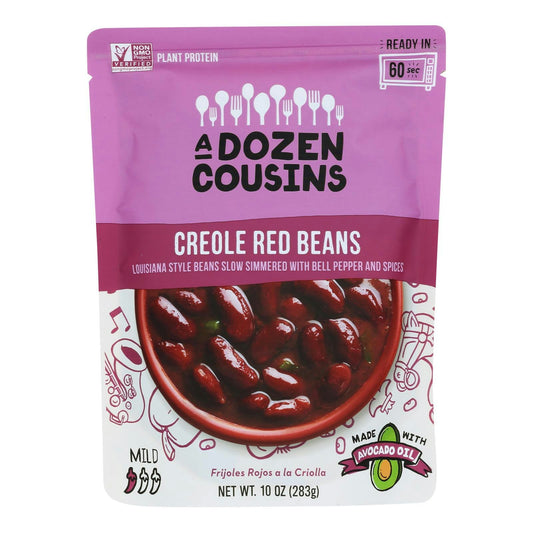 A Dozen Cousins - Beans Creole Red 10 Oz (Pack of 6)