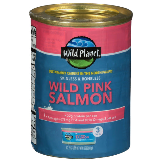 Wild Planet Salmon Wild Pink 11.25 oz (Pack of 12)