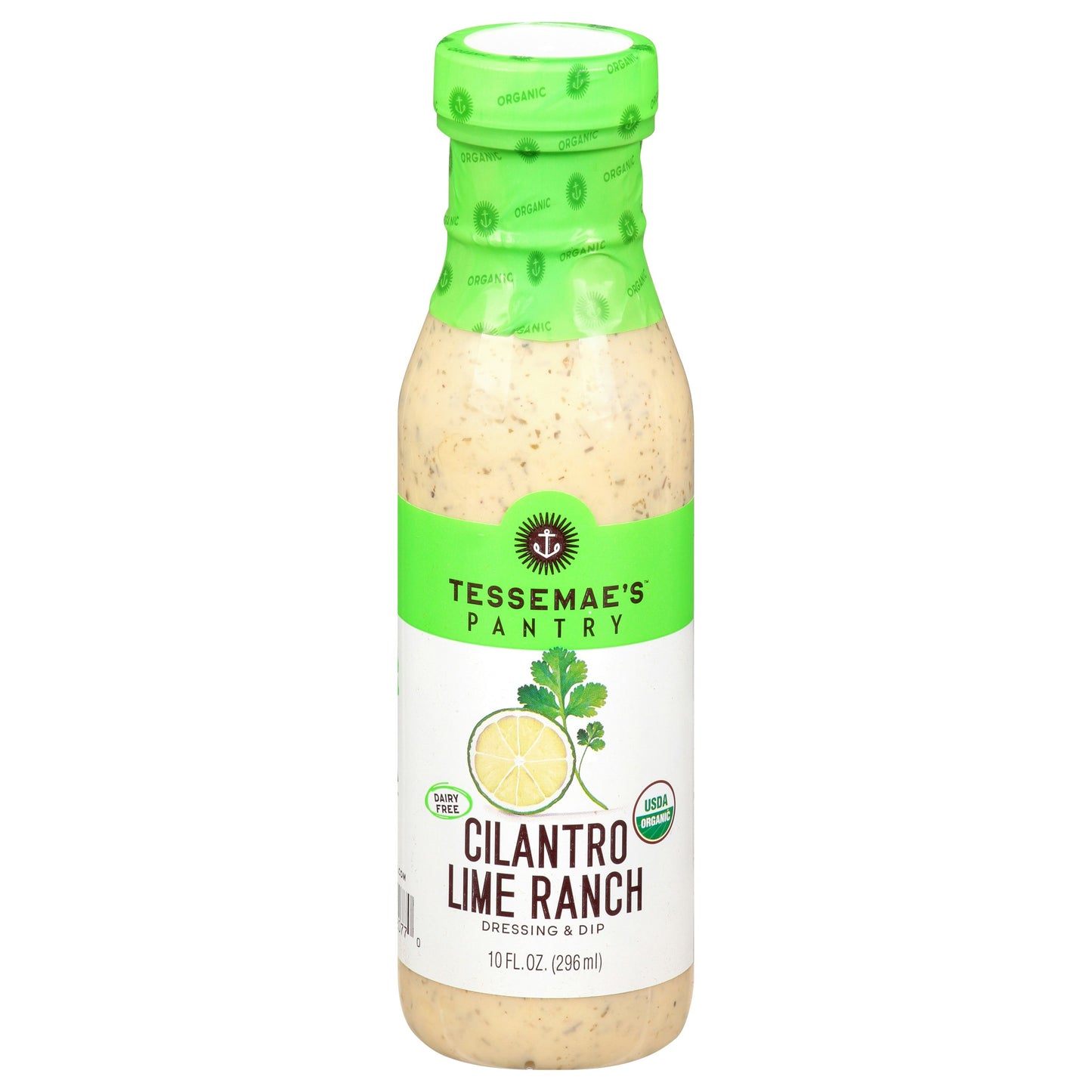 Tessemaes Dressing Cilantro Lime Ranch 10 oz (Pack of 6)