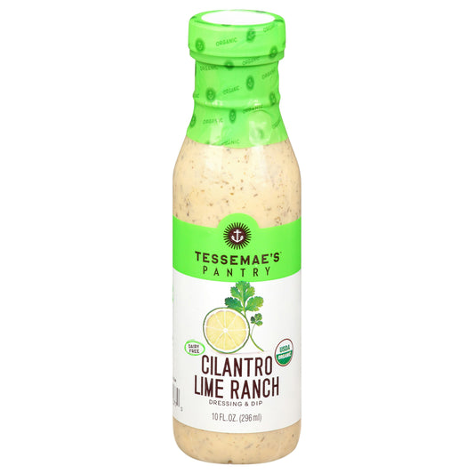 Tessemaes Dressing Cilantro Lime Ranch 10 oz (Pack of 6)