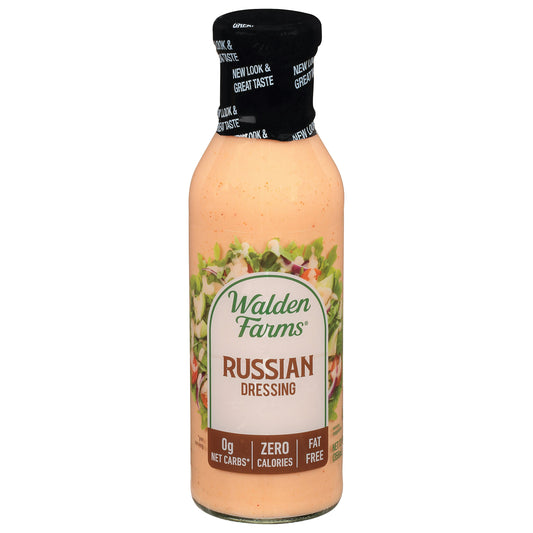 Walden Farms Dressing Calorie Free Russian 12 FO (Pack of 6)