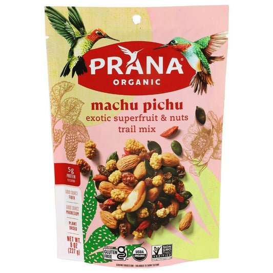 Prana Organic Machu Pichu Trail Mix 8 Oz Pack of 6