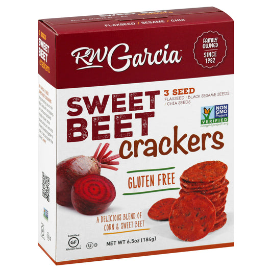 Rw Garcia Cracker 3Seed Beet 6.5 oz (Pack of 6)