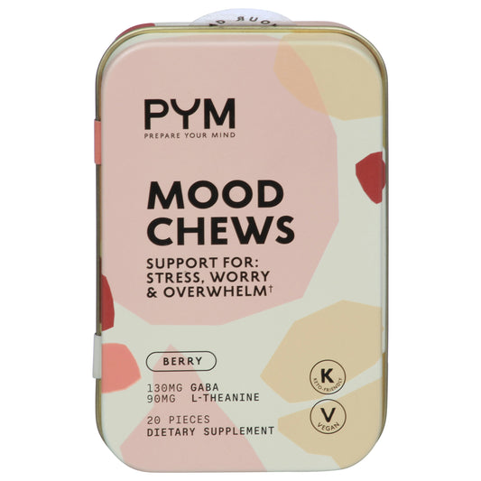 Pym Mood Chew Berry 20 Pieces (Pack of 8)