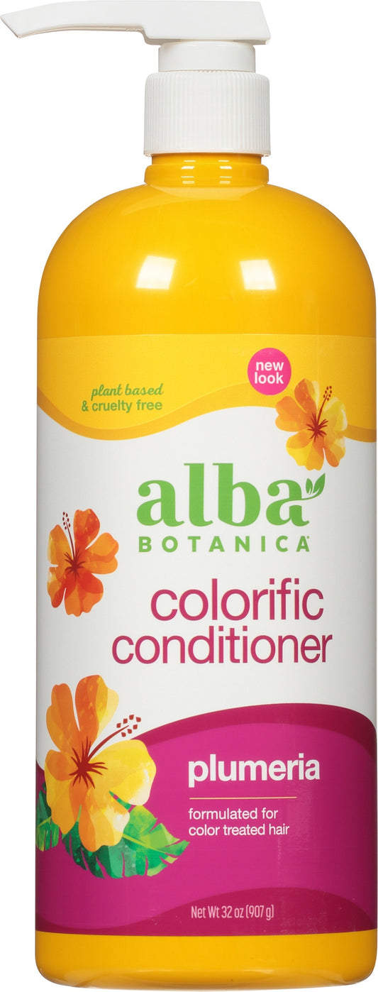 Alba Botanica Conditioner Color Plumera 32 Oz