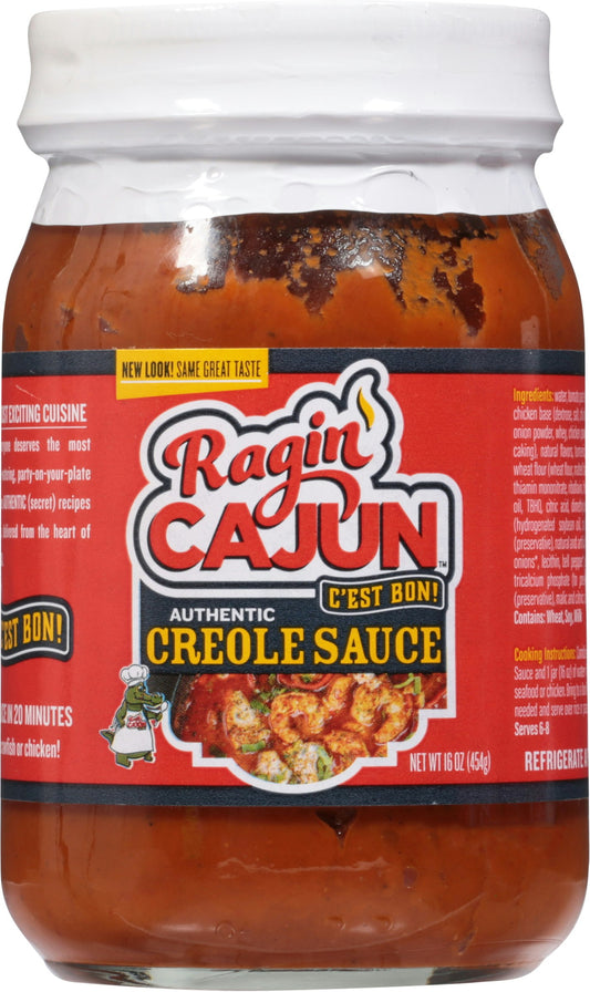 Ragin Cajun Sauce Creole 16 Oz (Pack of 12)