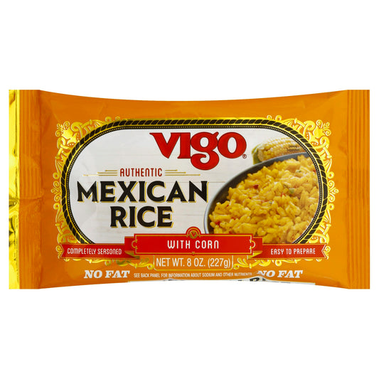Vigo Rice Dinner Mexico Style Bag 8 oz (Pack of 12)
