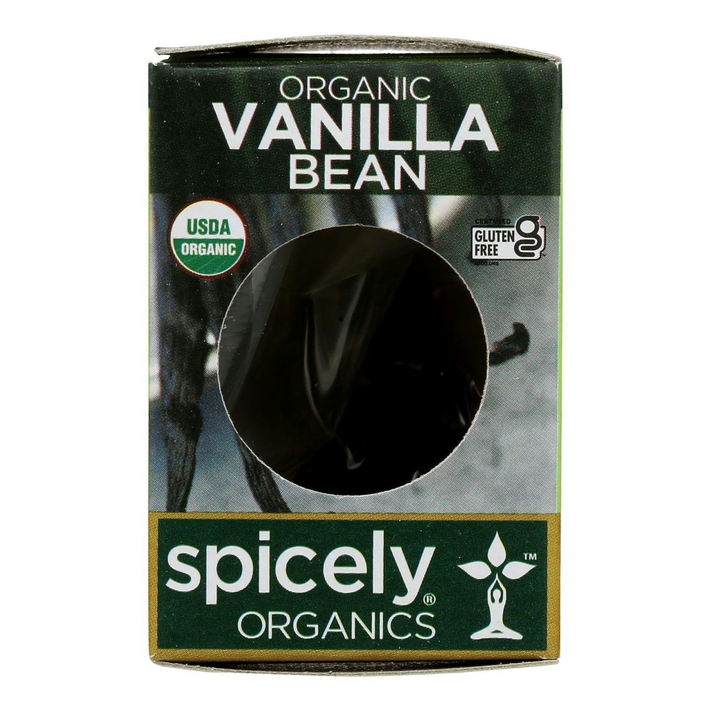 Spicely Organic Spices Vanilla Bean Ecobox 1 Pc Pack of 6