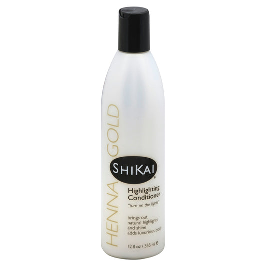 Shikai Conditioner Highlighting Henna Gold 12 Oz (Pack of 3)