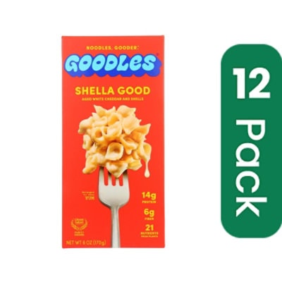 Goodles - Mac & Cheese Shella Good 6 oz (Pack of 12)