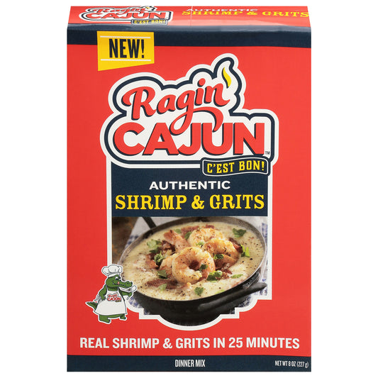 Ragin Cajun Mix Shrimp And Grits 8 Oz (Pack of 6)