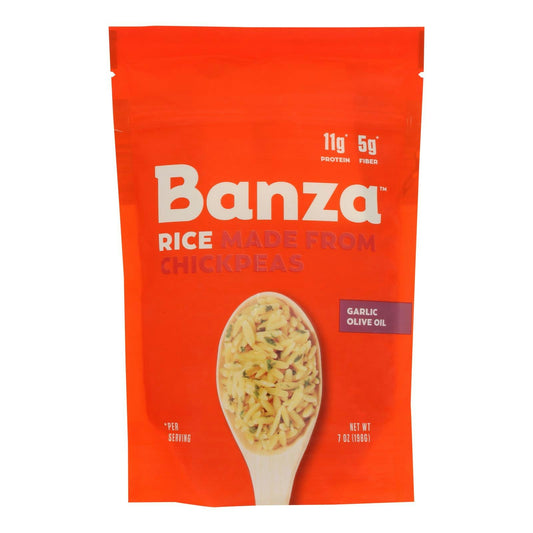 Banza - Rice Gar Olive Oil Chickpea 7 oz (Pack of 6)