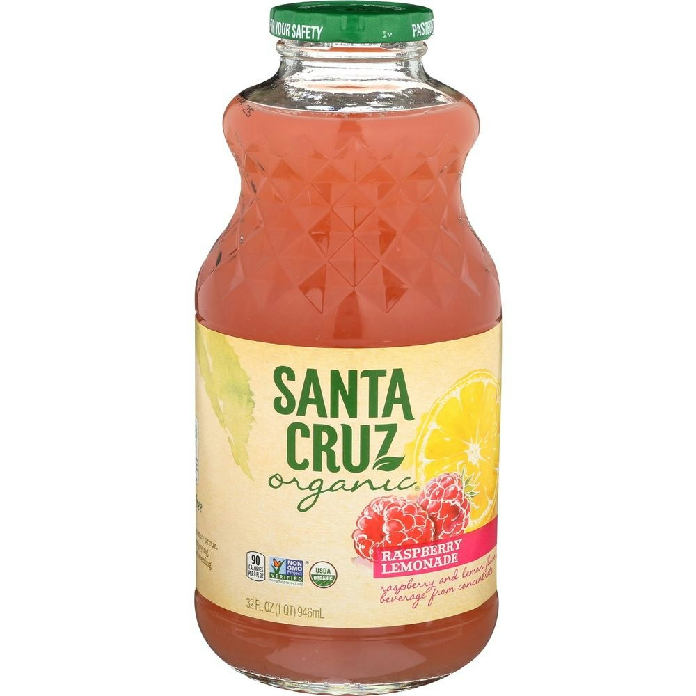 Santa Cruz Organic Raspberry Lemonade 32 Fo Pack of 6