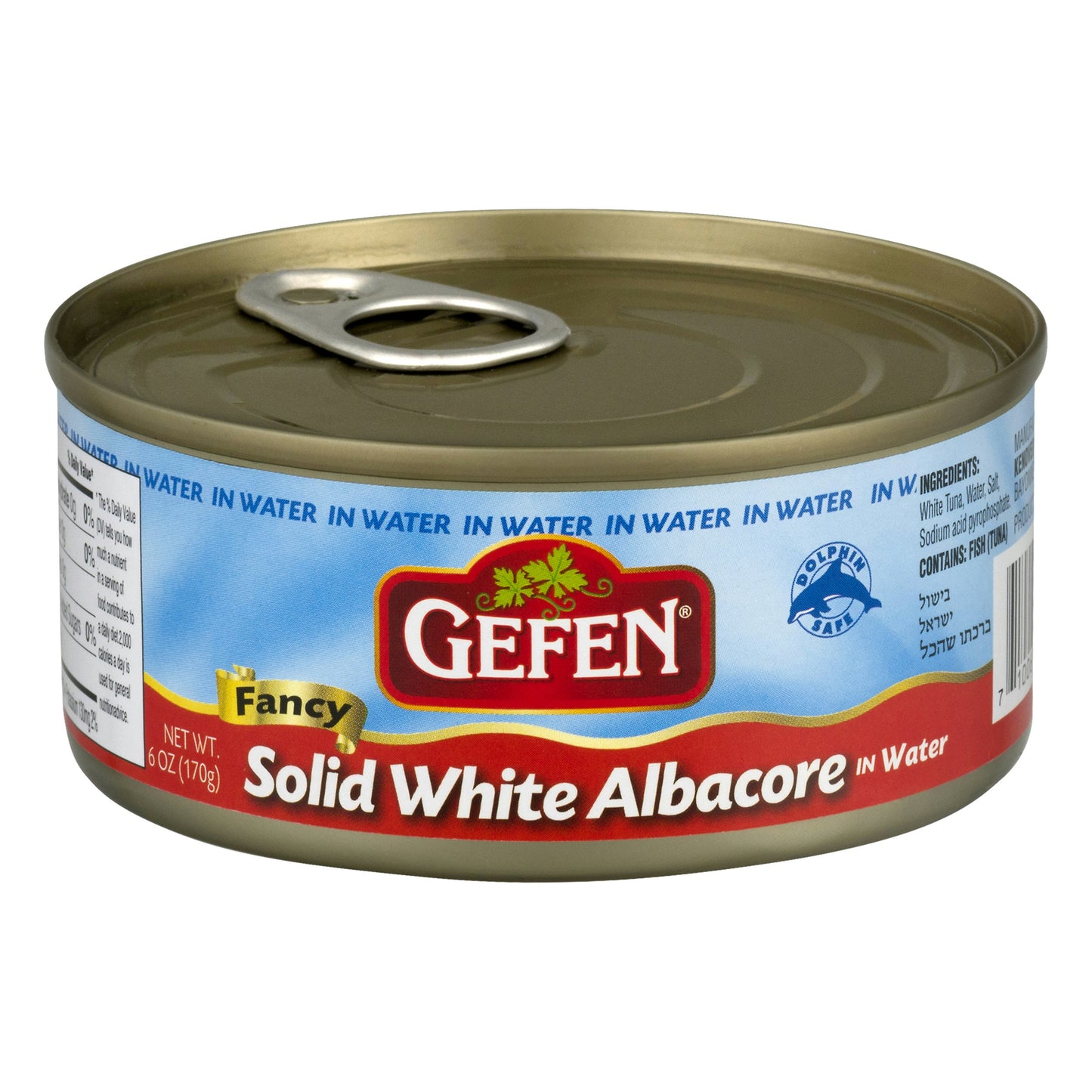 Gefen Solid White Albacore In Water 6 Oz Pack of 48