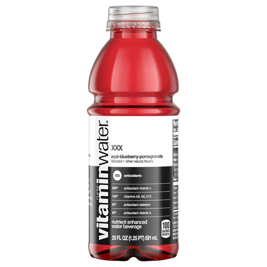 Vitamin Water Acai Blueberry Pomegranate 20 Fo Pack of 12