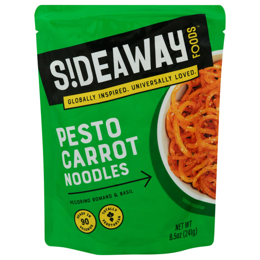 Sideaway Foods Entree Pesto Veggie Noodles 8.5 oz (Pack of 6)
